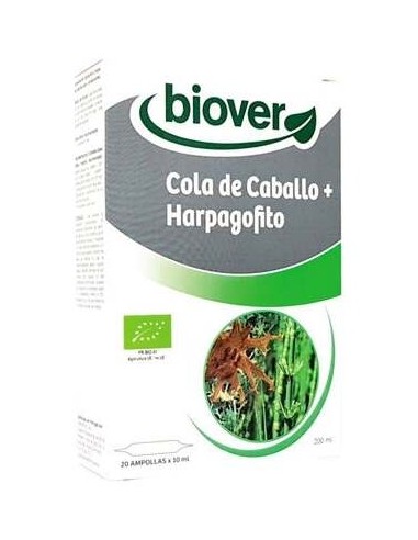Biover Cola De Caballo Y Harpagofito Bio 20 Ampollas