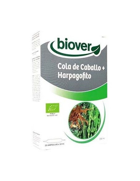 Biover Cola De Caballo Y Harpagofito Bio 20 Ampollas