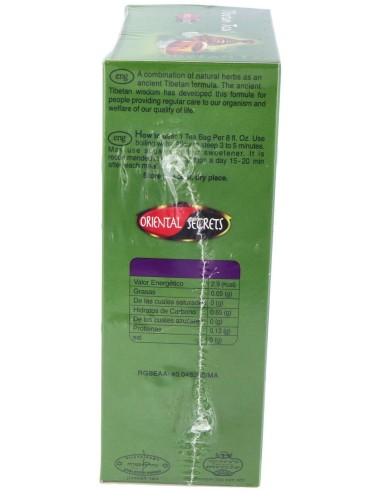 Tibetan Tea Sabor Menta 90Sbrs.