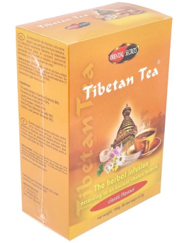 Tibetan Tea Sabor Natural 90Sbrs.
