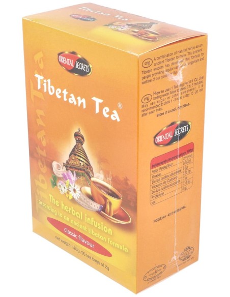 Tibetan Tea Sabor Natural 90Sbrs.