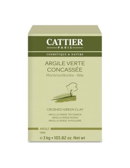 Cattier Argile Verte Concassee 3 Kg