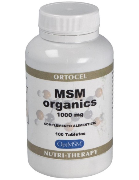 Ortocel Msm Organics 1000Mg 100Comp