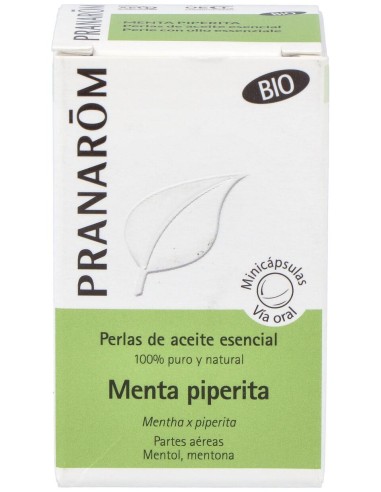 Menta Piperita Aceite Esencial En Perlas 60Perlas