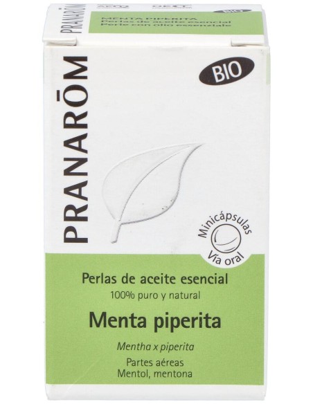 Menta Piperita Aceite Esencial En Perlas 60Perlas