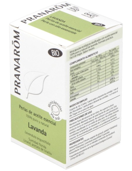 Lavanda Aceite Esencial En Perlas 60Perlas