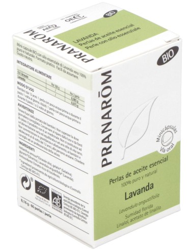 Lavanda Aceite Esencial En Perlas 60Perlas