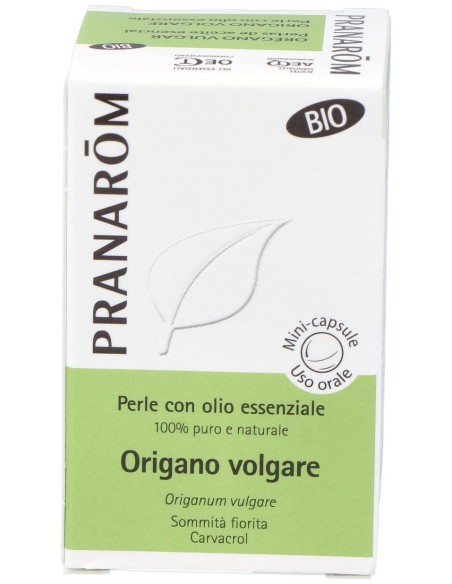 Oregano Vulgar Ac. Esencial En Perlas 60Perlas Bio