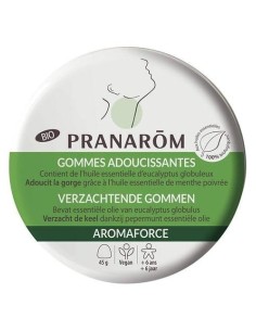 Aromaforce Goma Calmante Garganta Eucalipto 45G