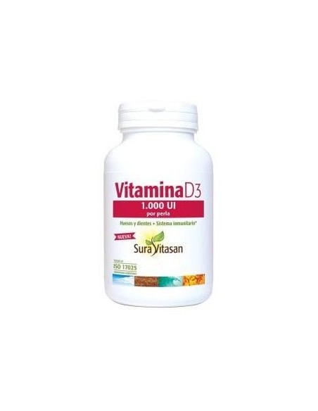 Sura Vitasan Vitamina D3 1.000Ui 60 Perlas