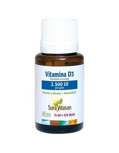 Sura Vitasan Vitamina D3 2.500Ui 15Ml