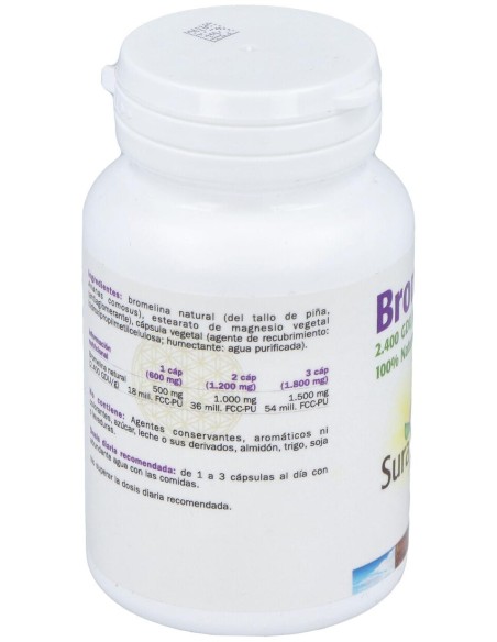 Sura Vitasan Bromelina 2.400 500Mg 30 Cápsulas