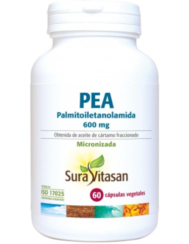 Pea Palmitoiletanolamida 600Mg 60Vcap.