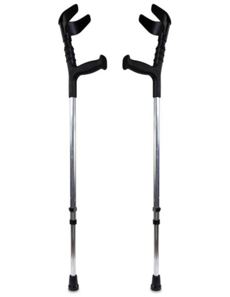 Corysan Bastón Aluminio Birregulable 125 Kg, 1 Par