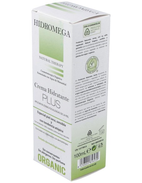 Hidromega Crema Hidratante Plus 100Ml