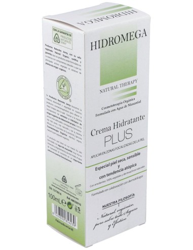 Hidromega Crema Hidratante Plus 100Ml