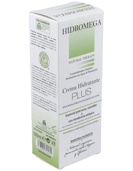 Hidromega Crema Hidratante Plus 100Ml