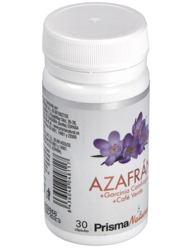 Azafran+Cafe Verde+Garcinia 30Cap.