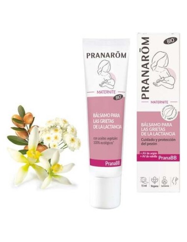 Pranarôm Pranabb Bálsamo Maternidad Grietas Lactancia 15Ml