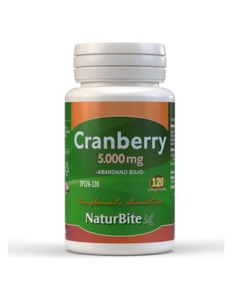 Naturbite Cranberry Arandano Rojo 5000Mg 120Comp