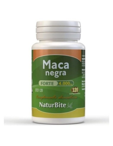 Naturbite Maca Negra Forte 4000Mg 120Comp