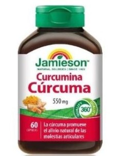 Curcumina Curcuma 550Mg. 60Cap.