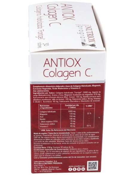 Colagen C Antiox 30Sbrs.
