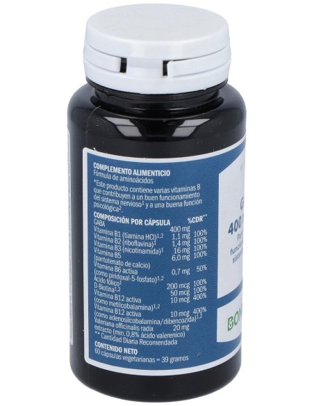 Gaba Plus 400Mg. 60Cap.