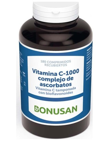 Bonusan Vitamina C 1000 Complejo De Ascorbatos 180Comp
