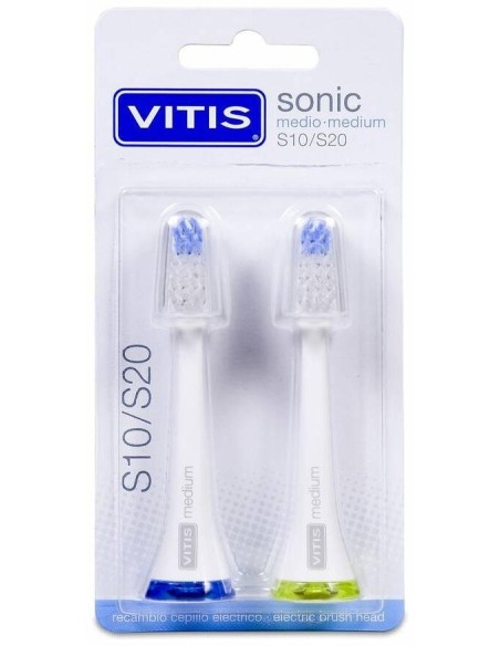 Vitis Recambio Cabezal Sonic S10/S20 Medio, 2 Uds