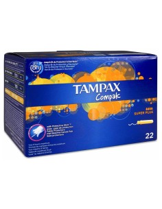 Tampax Compak Super Plus, 22 Uds