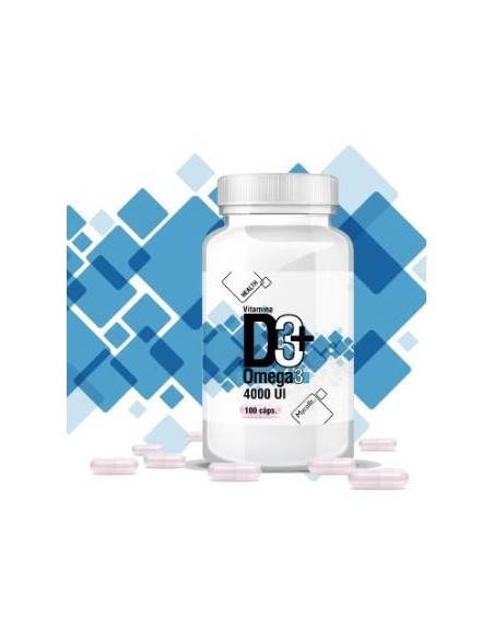 Mycofit Vitamina D3 4000Ui + Omega 3 100Caps