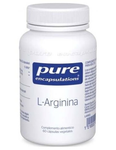 L-Arginina 60Cap. - Pure Encapsulations