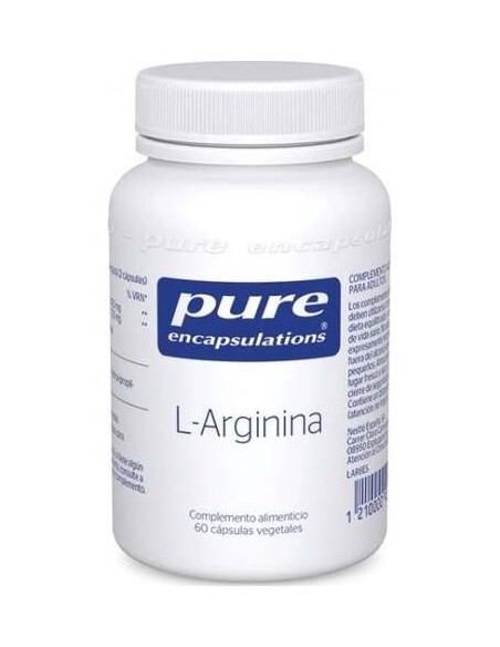 L-Arginina 60Cap. - Pure Encapsulations