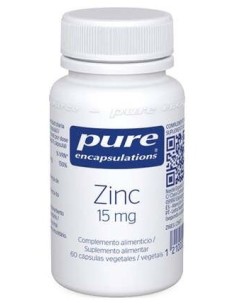 Pure Encapsulations Zinc 15Mg 60Caps