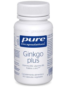 Pure Encapsulations Ginkgo Plus 60Caps
