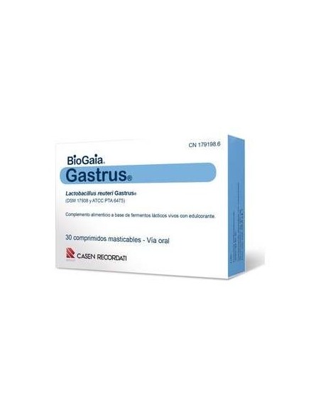 Gastrus 30 Comprimidos Masticables