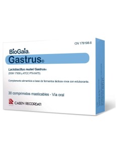 Gastrus 30 Comprimidos Masticables 2