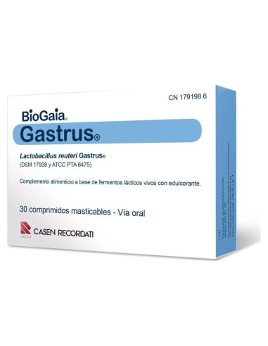 Gastrus 30 Comprimidos Masticables