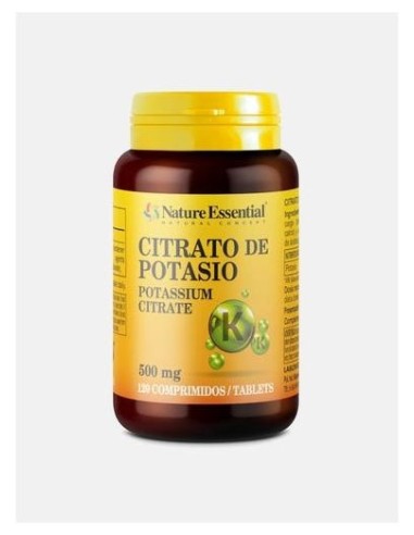 Nature Essential Citrato De Potasio 500Mg 120Comp