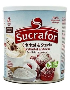 Sucrafor (Eritritol Y Stevia) 500Gr.