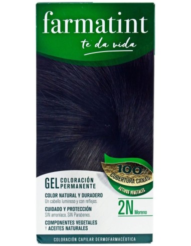 Farmatint Tinte Capilar 2N Moreno, 1 Ud