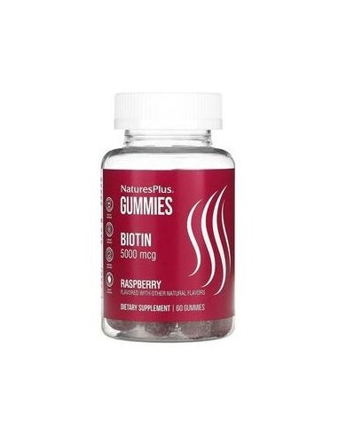 Natures Plus Gummies Biotina 60Uds