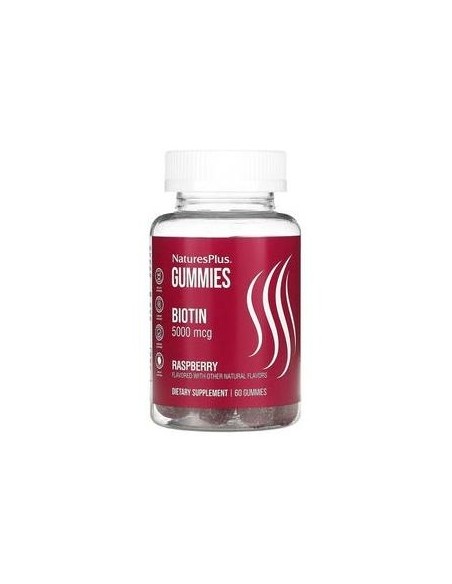 Natures Plus Gummies Biotina 60Uds