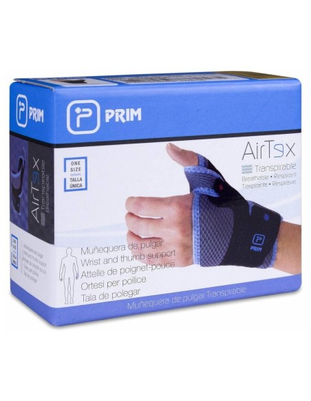 Prim Airtex Muñequera Pulgar Derecho Talla Única, 1 Ud