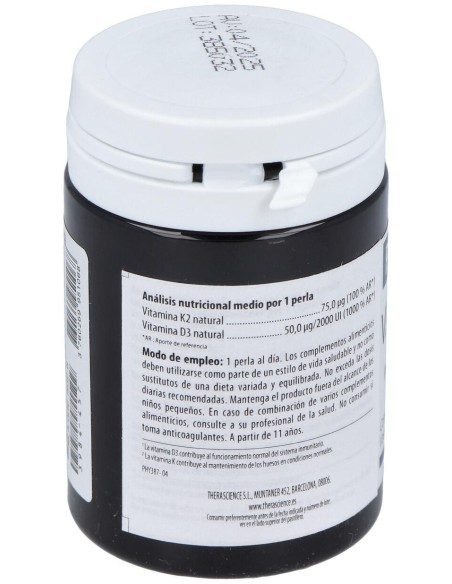 Physiomance Vitamines D3 Y K2 60Comp