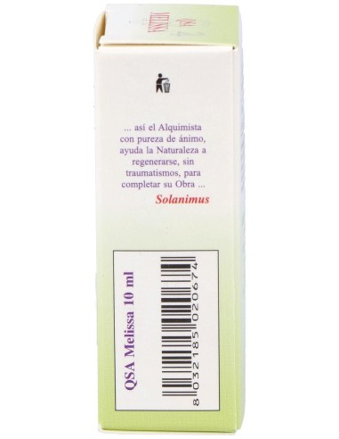Qsa Melissa Gotas 10Ml.