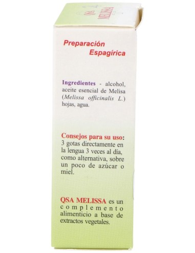 Qsa Melissa Gotas 10Ml.