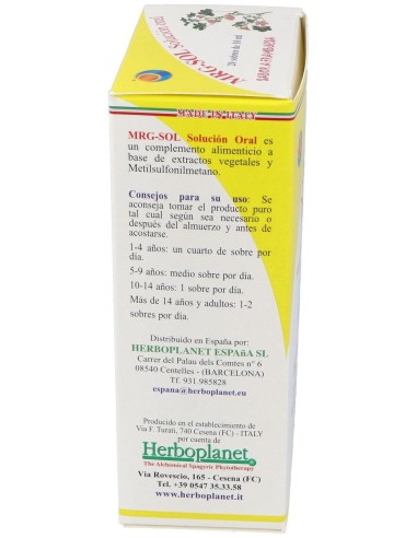 Mrg-Sol Solucion Oral 20Sbrs.