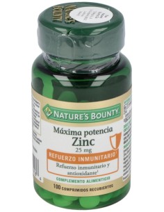 Zinc 25Mg. 100Comp.